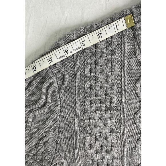 5-30 QI CASHMERE NWT Men's Sweater Gray Size M - Picture 13 of 13